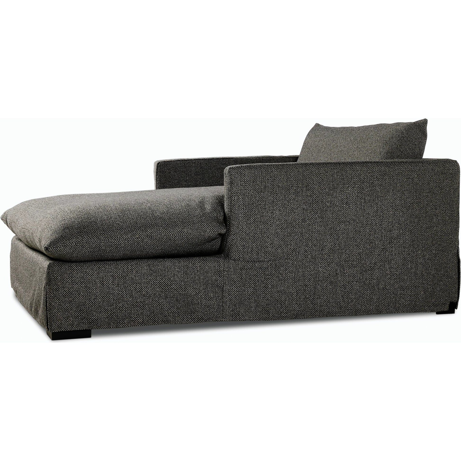 Habitat Chaise Lounge by Four Hands in bennett moon. Made from 100% polyester, solid banak, pine plywood in a modern style.