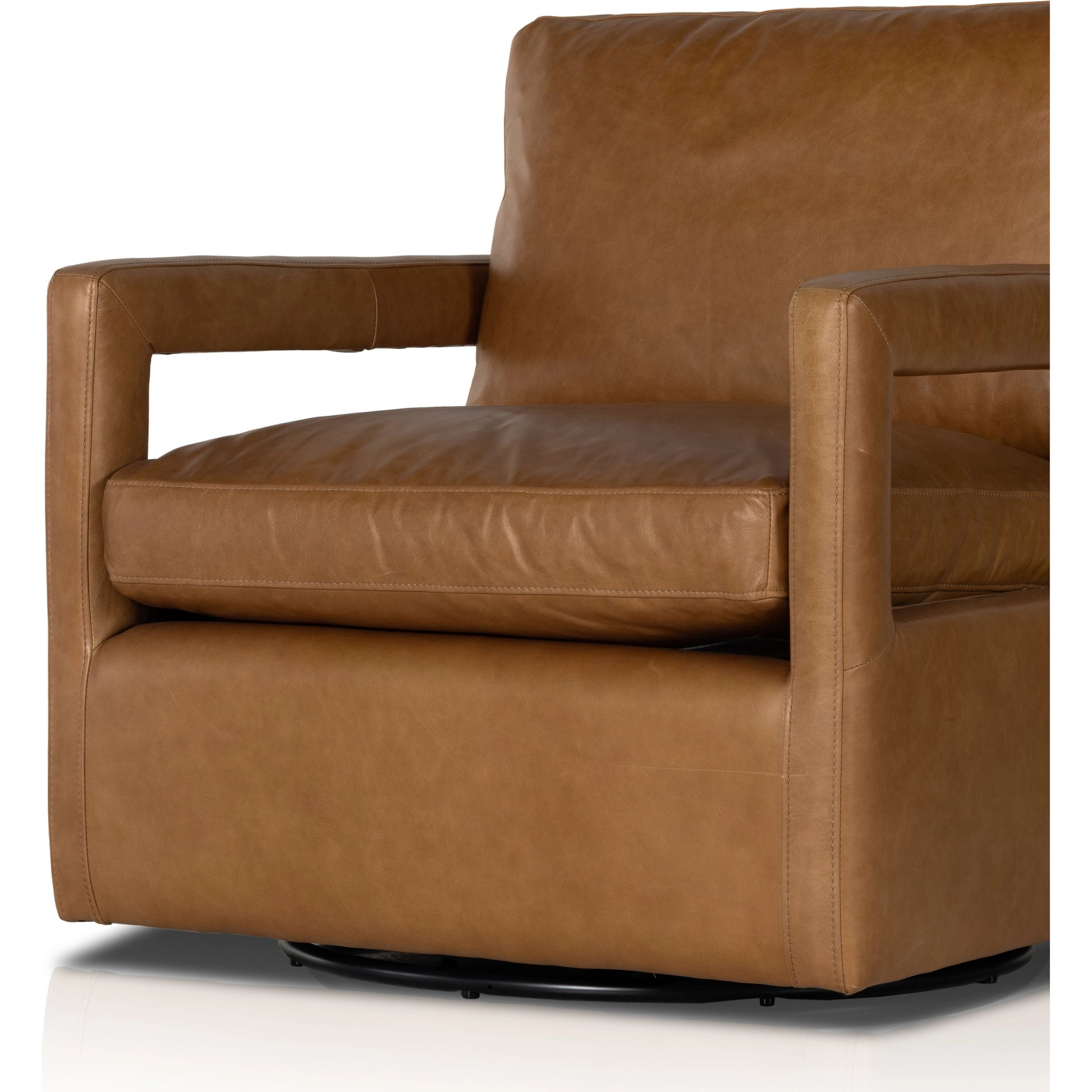 Olson Swivel Chair by Four Hands. Made from unique in a modern style.
