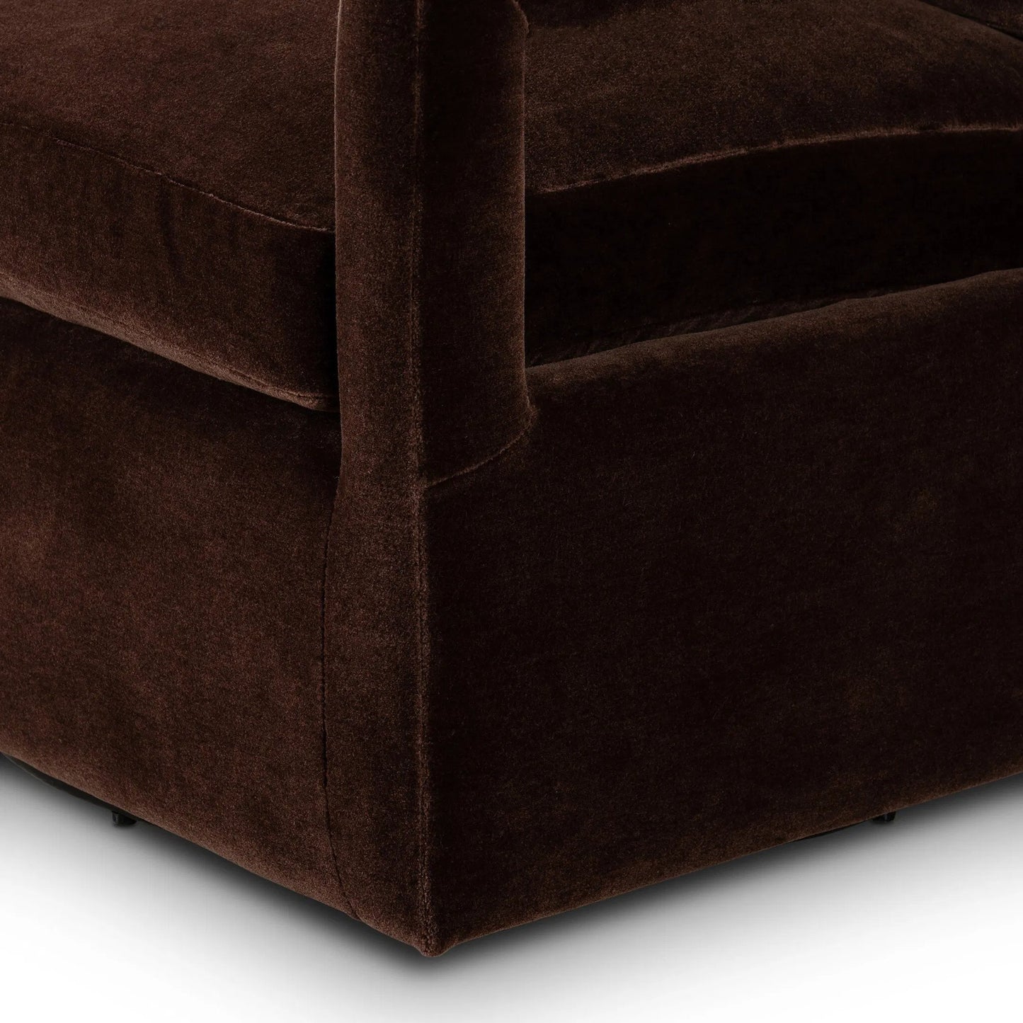 059 SI-2535270 | Closeup | Olson Swivel Chair by Four Hands. Made from unique in a modern style.