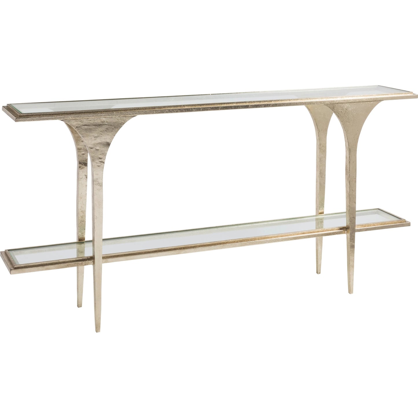 001 SI-2243925 | Primary Silo | Porto Champagne Console by Artistica Home in champagne. Made from unique in a unique style.