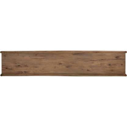 Glenview 6 Door Sideboard by Four Hands in weathered oak. Made from solid oak, thick oak veneer in a modern style.