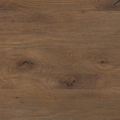 Glenview 6 Door Sideboard by Four Hands in weathered oak. Made from solid oak, thick oak veneer in a modern style.