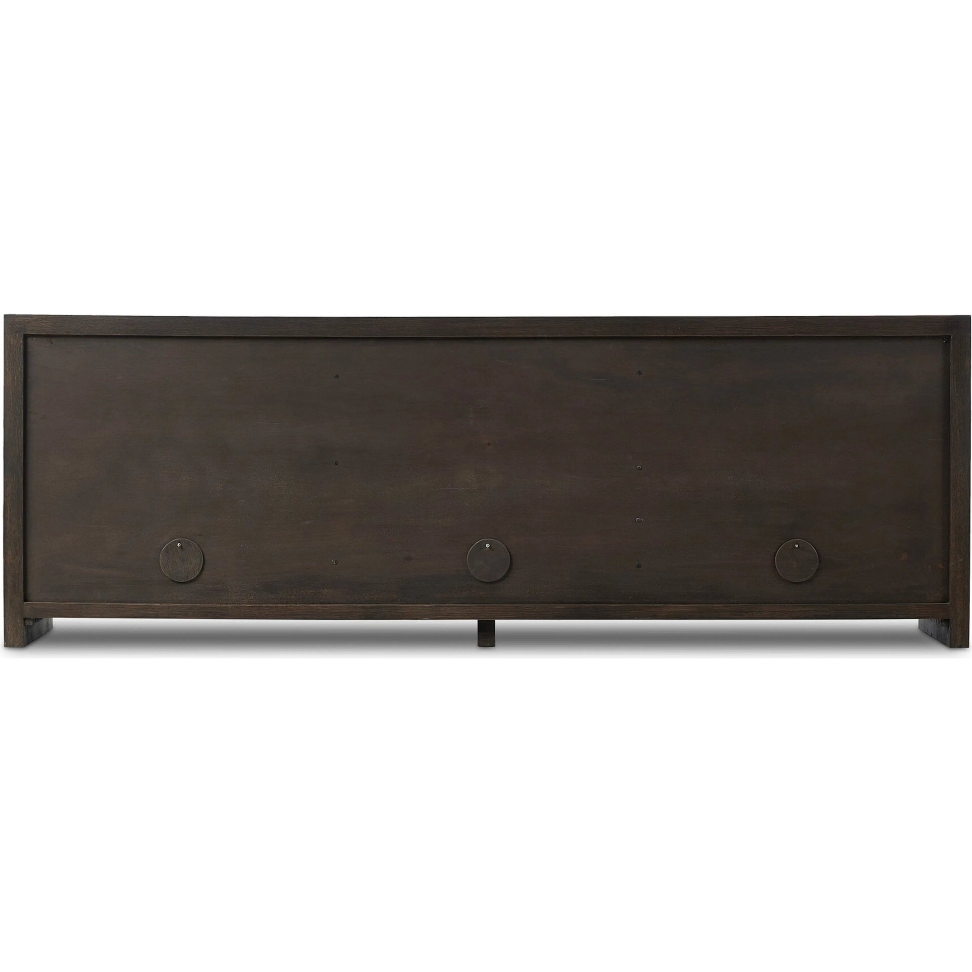 Arlington 6 Door Sideboard by Four Hands in espresso oak veneer. Made from oak veneer in a traditional style.