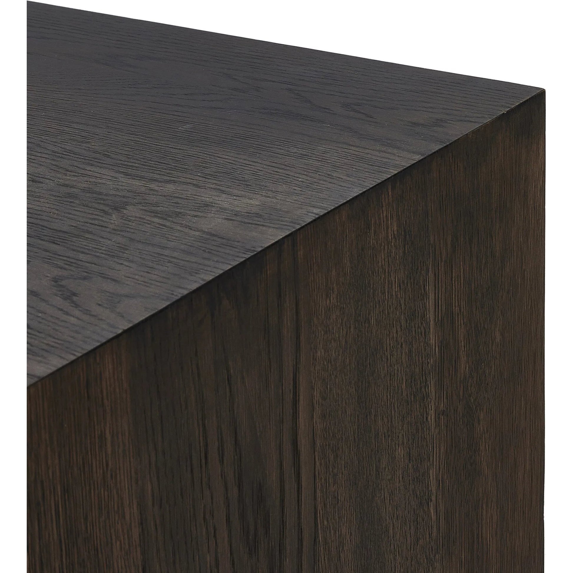 Arlington 6 Door Sideboard by Four Hands in espresso oak veneer. Made from oak veneer in a traditional style.