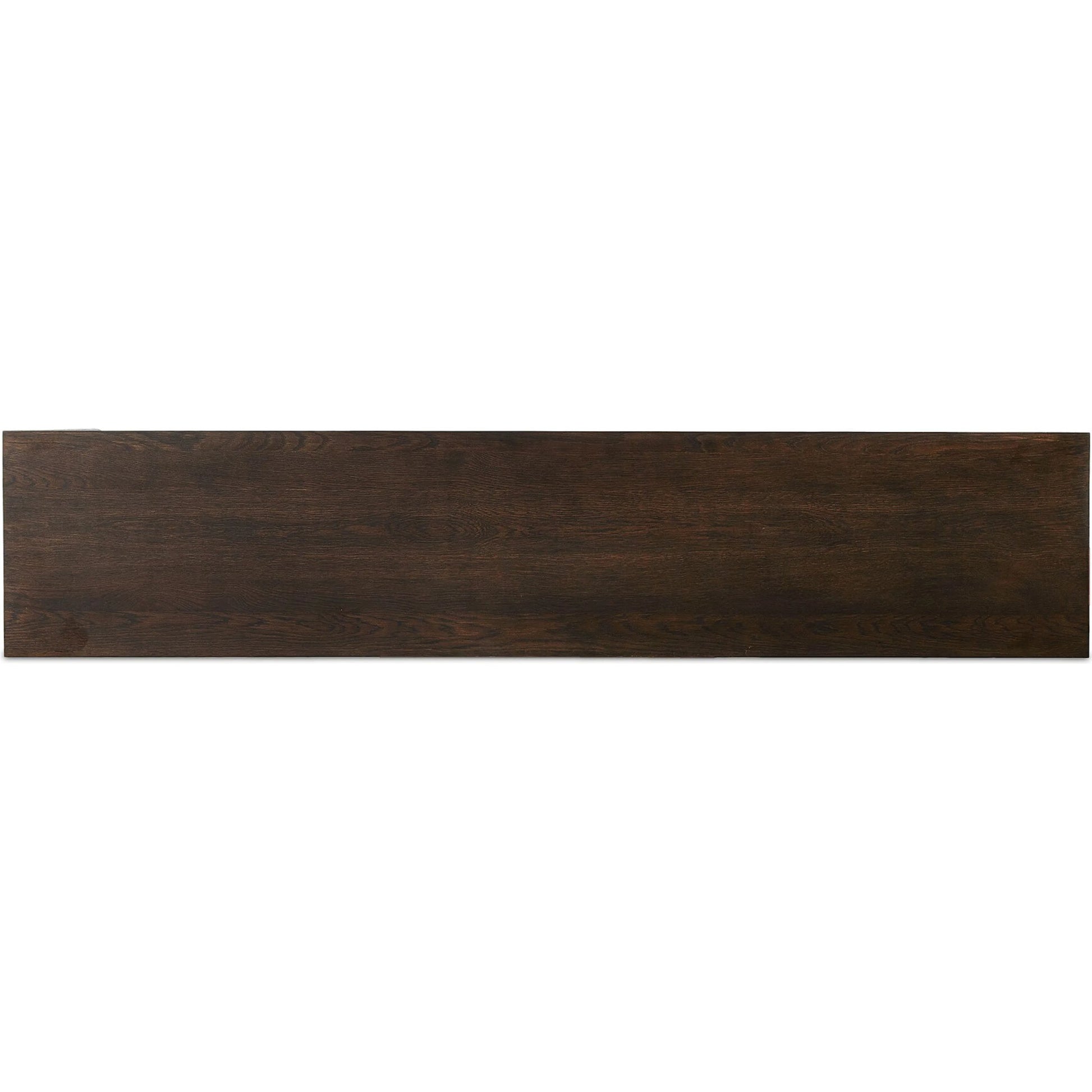 Arlington 6 Door Sideboard by Four Hands in espresso oak veneer. Made from oak veneer in a traditional style.