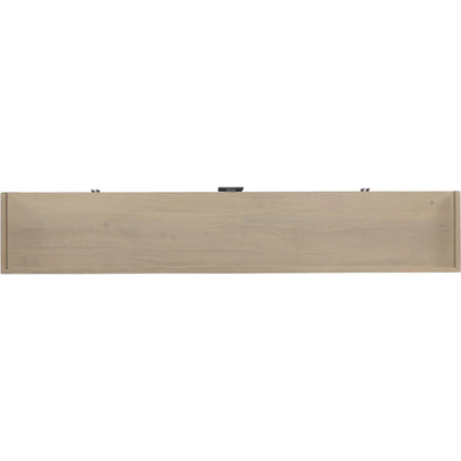 Caprice 96" Sideboard by Four Hands in natural mango. Made from solid mango, iron, cane in a modern style.