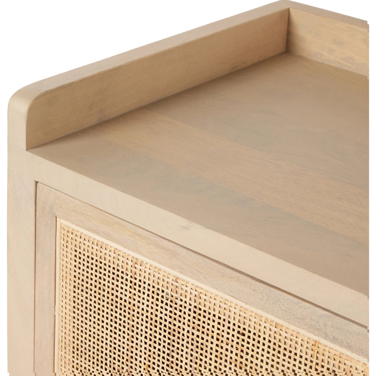 016 SI-2074167 | Additional Silo | Caprice 96" Sideboard by Four Hands in natural mango. Made from solid mango, iron, cane in a modern style.