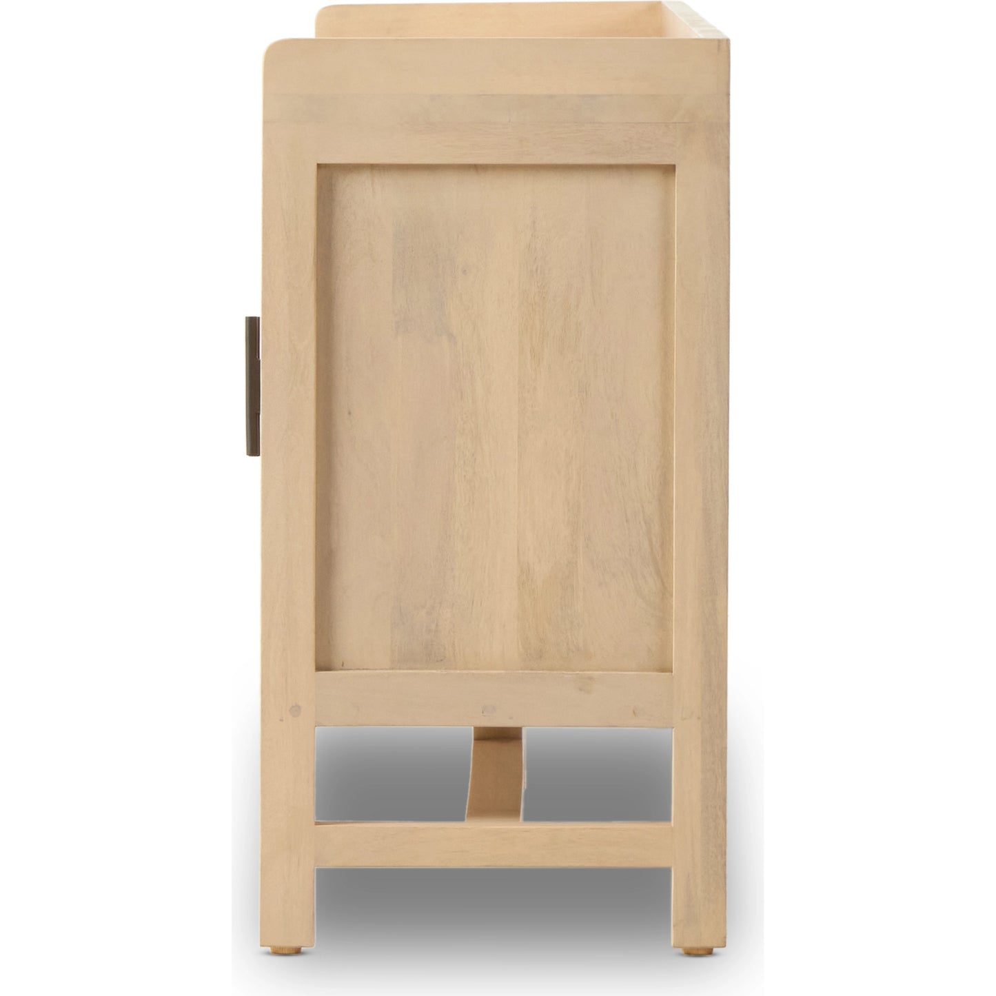 004 SI-2074167 | Additional Silo | Caprice 96" Sideboard by Four Hands in natural mango. Made from solid mango, iron, cane in a modern style.