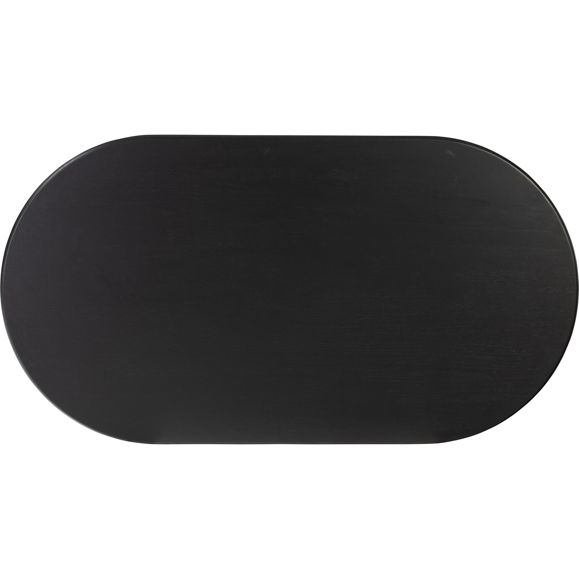 Paden Large Coffee Table by Four Hands in aged black. Made from thin acacia veneer, solid acacia in a modern style.