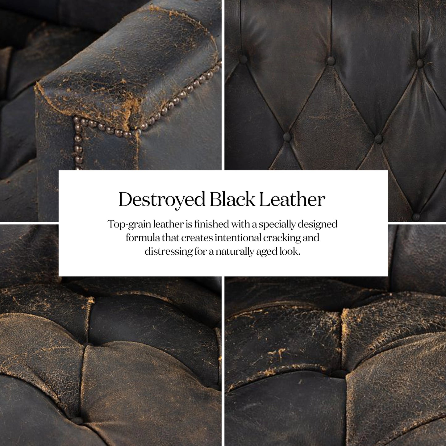 018 SI-1901679 | Additional Silo | Maxx 2-PC Sectional by Four Hands in destroyed black. Made from unique in a modern style.