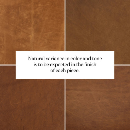 Maxx 3-Piece Sectional by Four Hands in destroyed black, aged bronze nailhead, whitewash. Made from top grain leather, solid parawood, iron in a modern style.