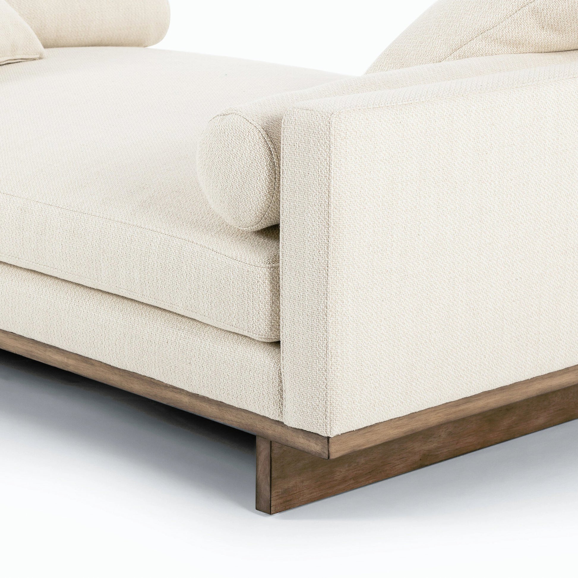 Everly Tete A Tete Chaise by Four Hands. Made from unique in a modern style.
