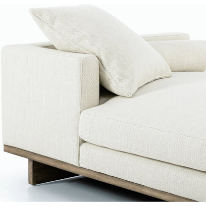 Everly Tete A Tete Chaise by Four Hands. Made from unique in a modern style.