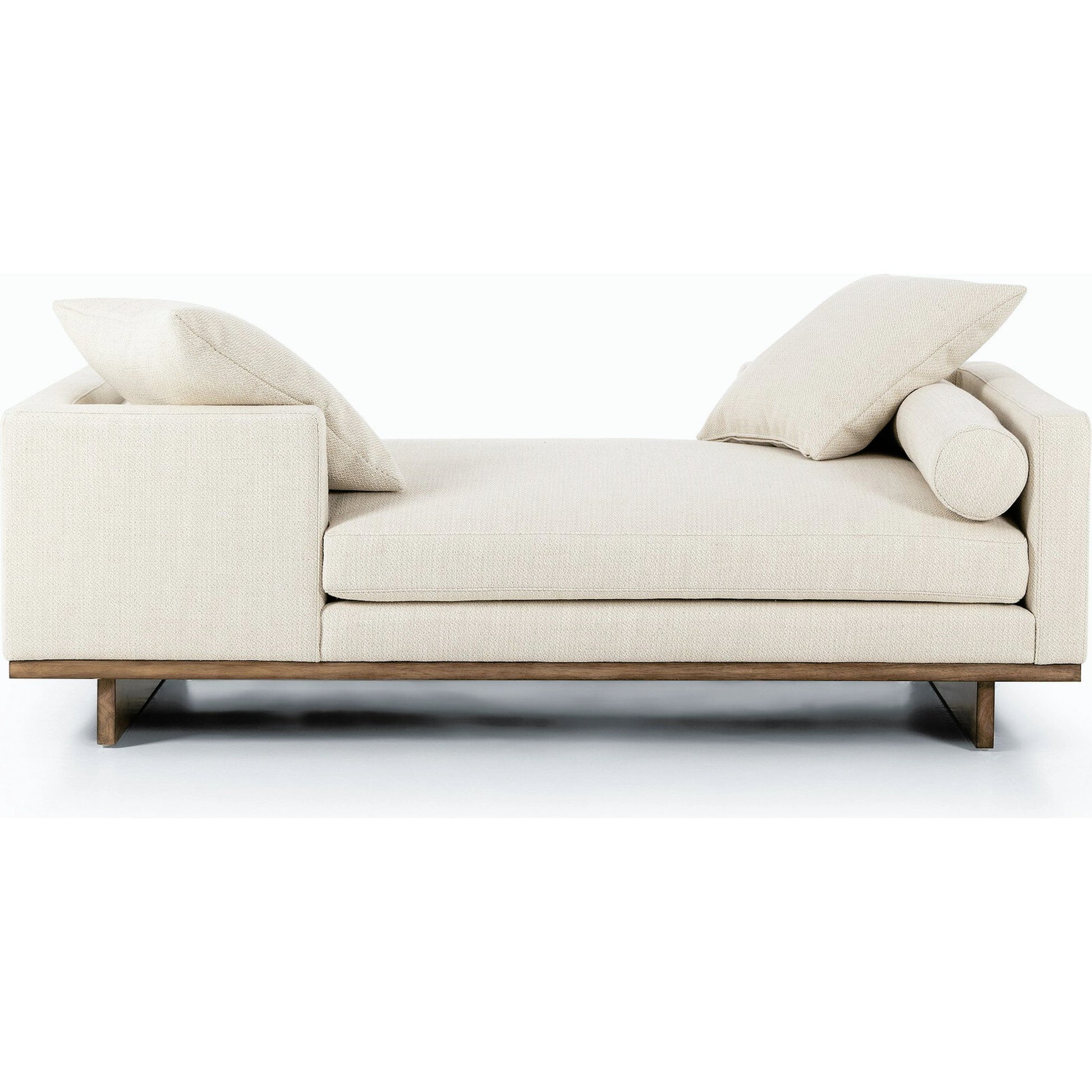 Everly Tete A Tete Chaise by Four Hands. Made from unique in a modern style.