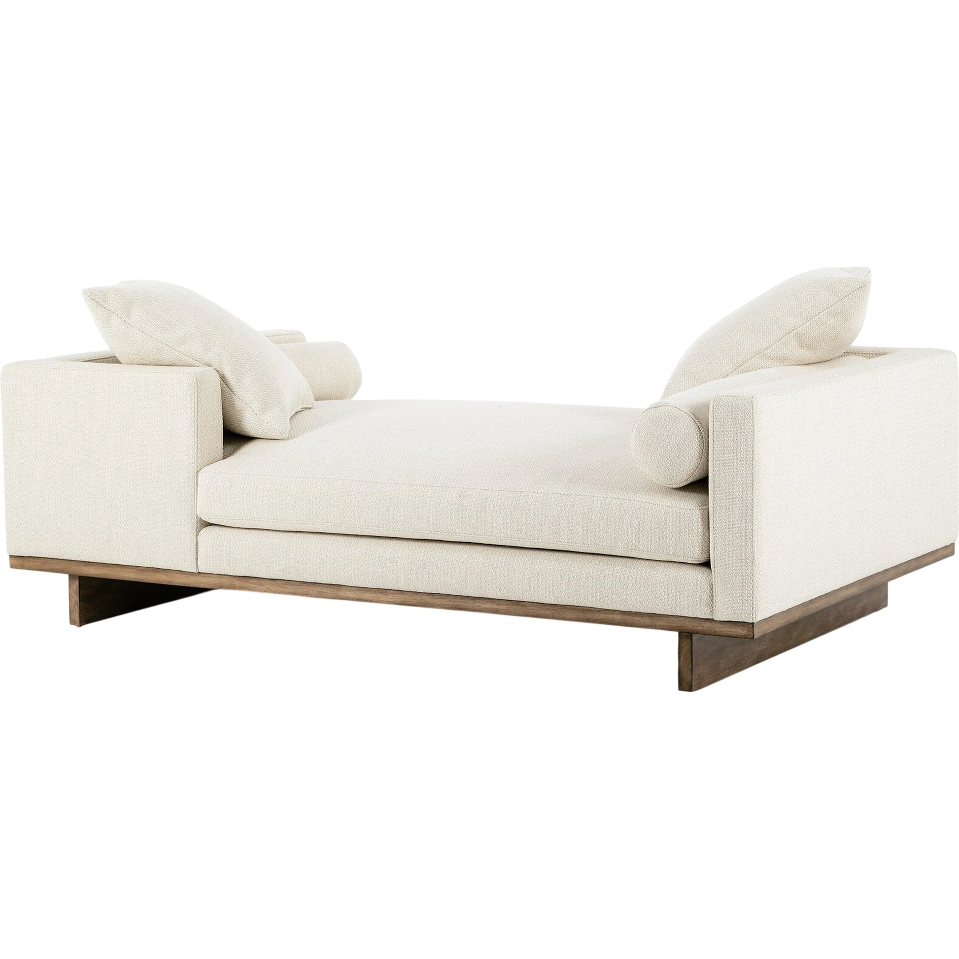 Everly Tete A Tete Chaise by Four Hands. Made from unique in a modern style.