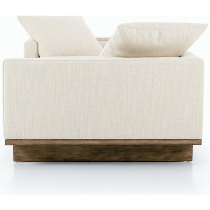 Everly Tete A Tete Chaise by Four Hands. Made from unique in a modern style.
