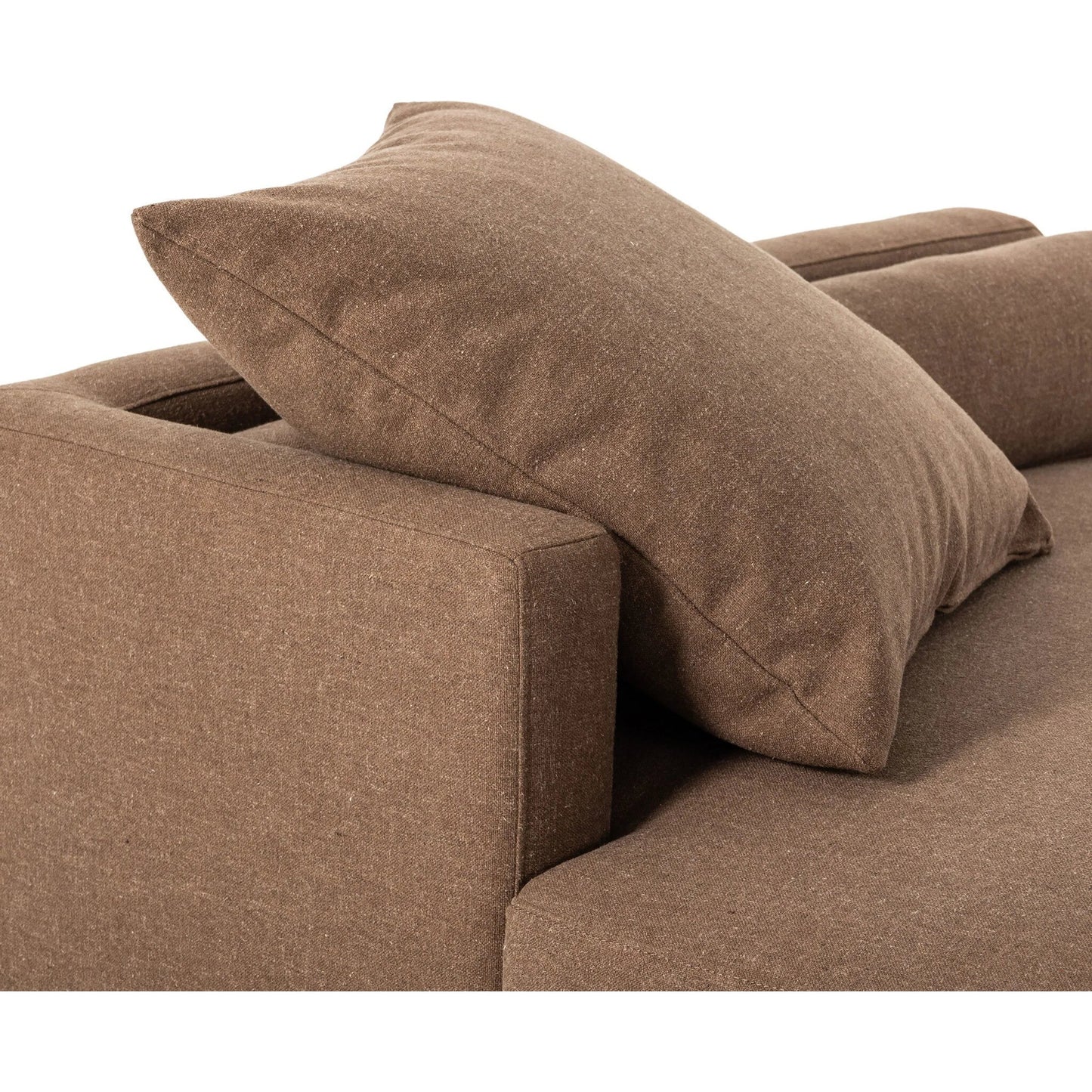 029 SI-2257084 | Closeup | Everly Tete A Tete Chaise by Four Hands. Made from unique in a modern style.