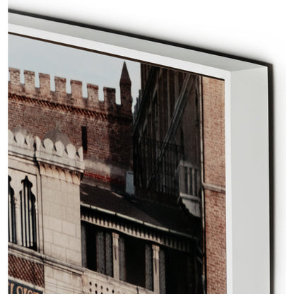 Westin Excelsior by Slim Aarons by Four Hands. Made from white maple, gloss white chromaluxe in a coastal style.