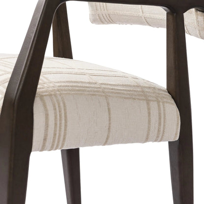 Tyler Dining Armchair by Four Hands. Made from 100% polyester, solid oak in a modern style.