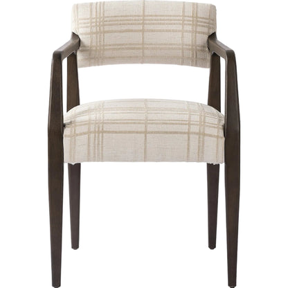 Tyler Dining Armchair by Four Hands. Made from 100% polyester, solid oak in a modern style.