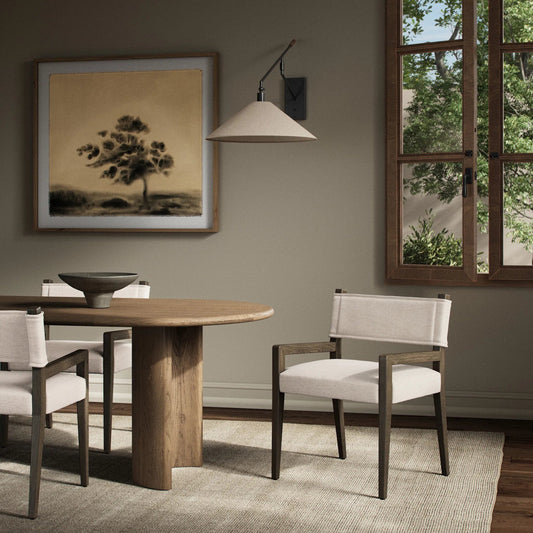 Ferris Dining Armchair by Four Hands. Made from unique in a modern style.