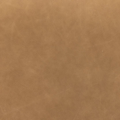 Kiano Dining Leather Armchair by Four Hands in palermo drift, washed natural parawood. Made from top grain leather, solid parawood, 100% polyester in a modern style.