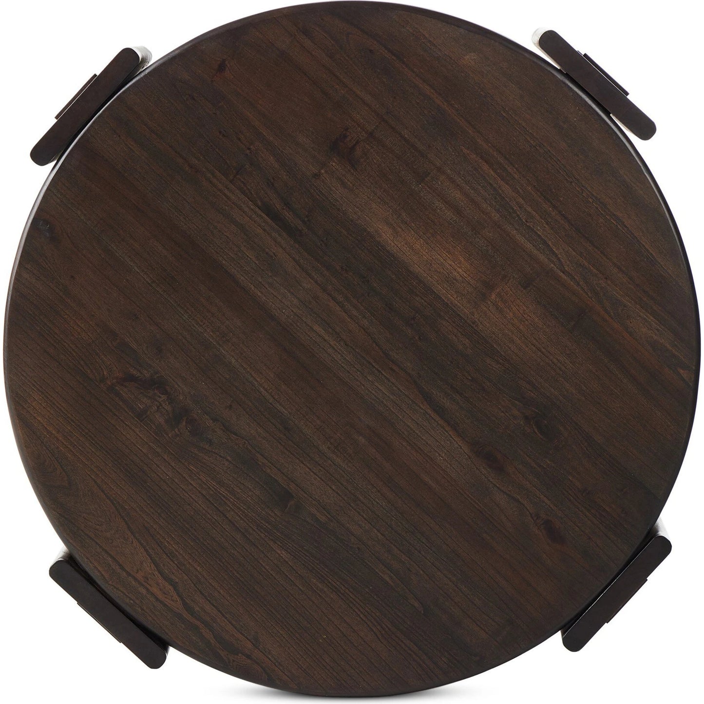 005 SI-2137673 | Additional Silo | Two Tier Coffee Table by Four Hands in matte brown neem. Made from solid neem wood in a modern style.