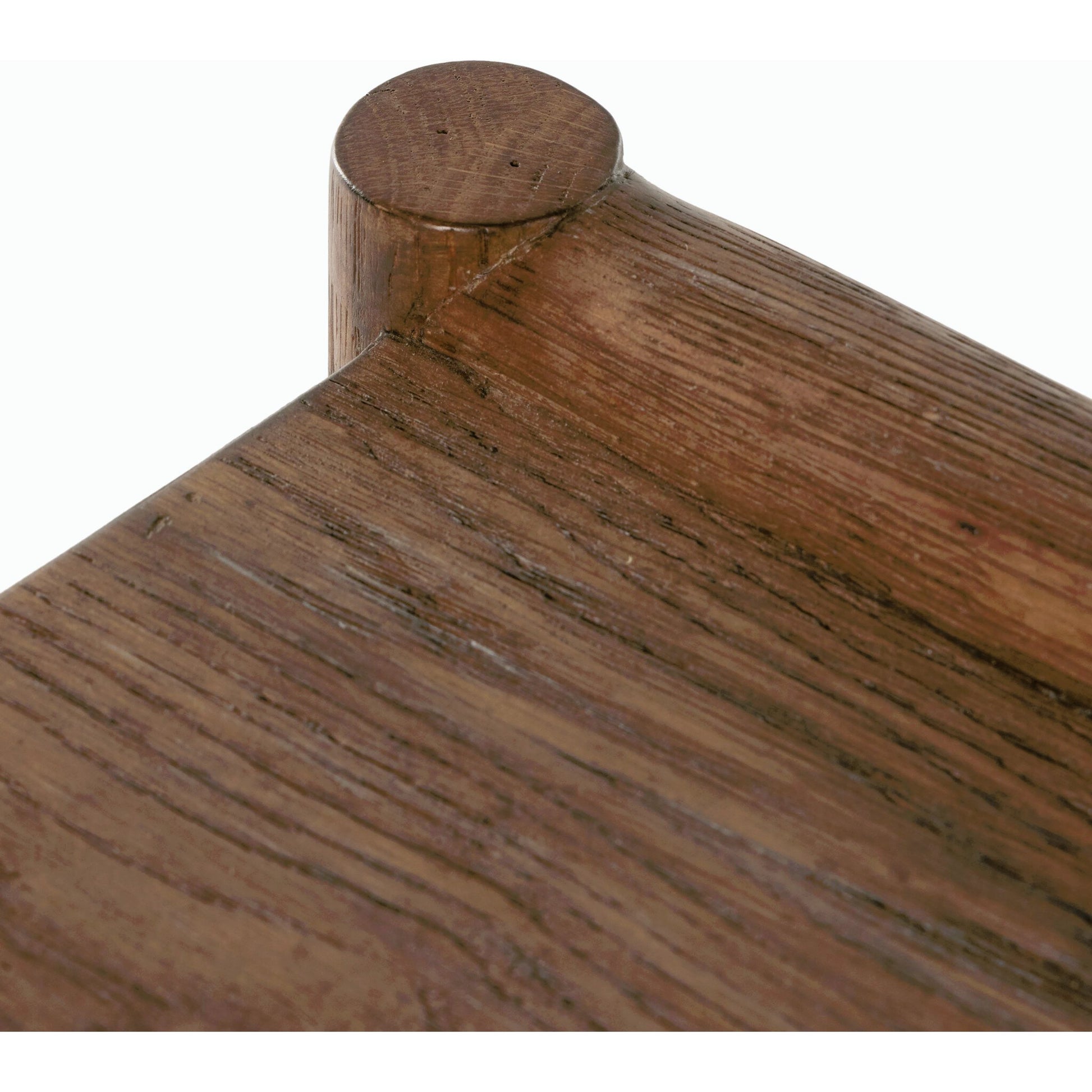 Glenview Console Table by Four Hands in weathered oak. Made from solid oak, thick oak veneer, engineered hardwood in a modern style.