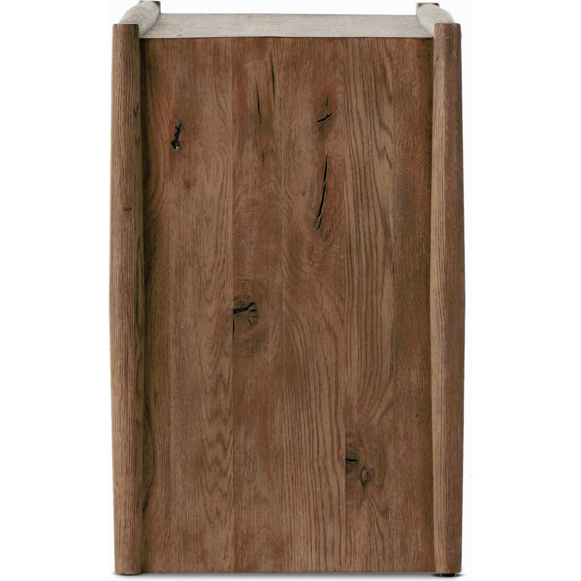 Glenview Console Table by Four Hands in weathered oak. Made from solid oak, thick oak veneer, engineered hardwood in a modern style.