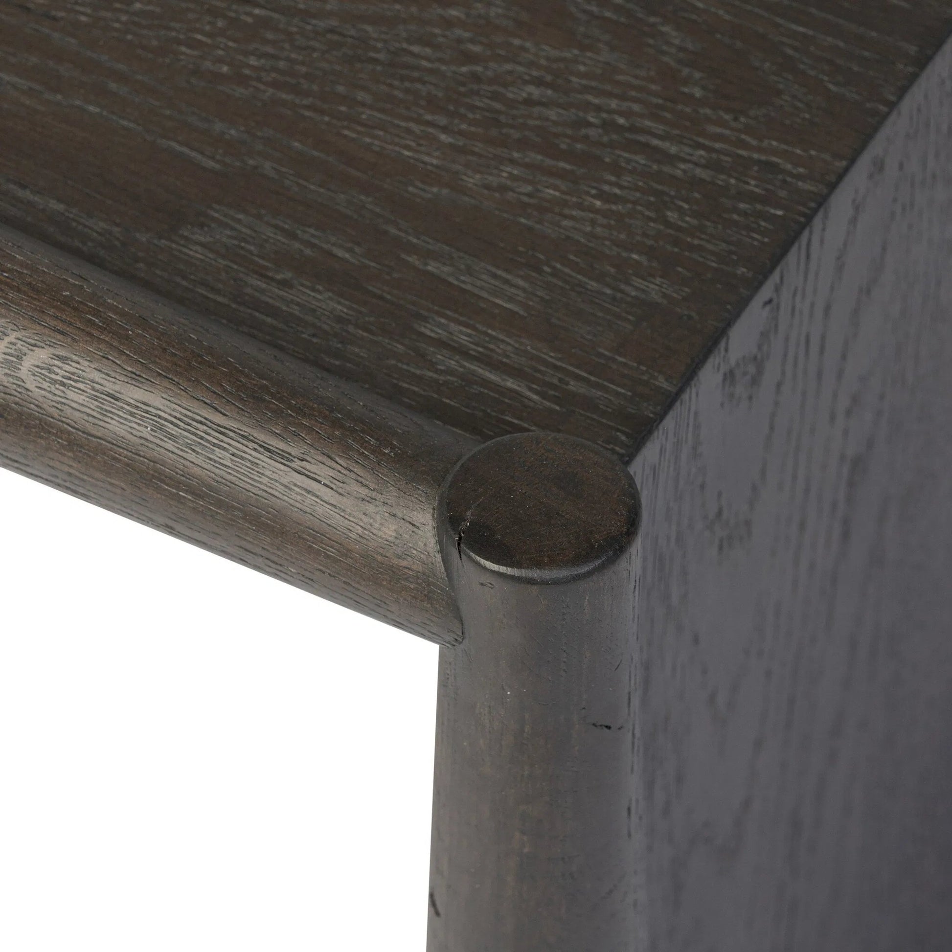 Glenview End Table by Four Hands in weathered oak. Made from unique in a modern style.