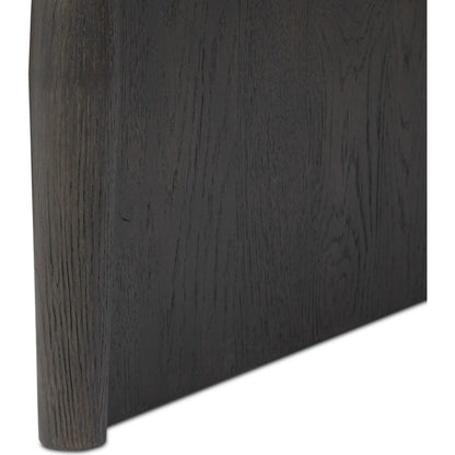 Glenview End Table by Four Hands in weathered oak. Made from unique in a modern style.