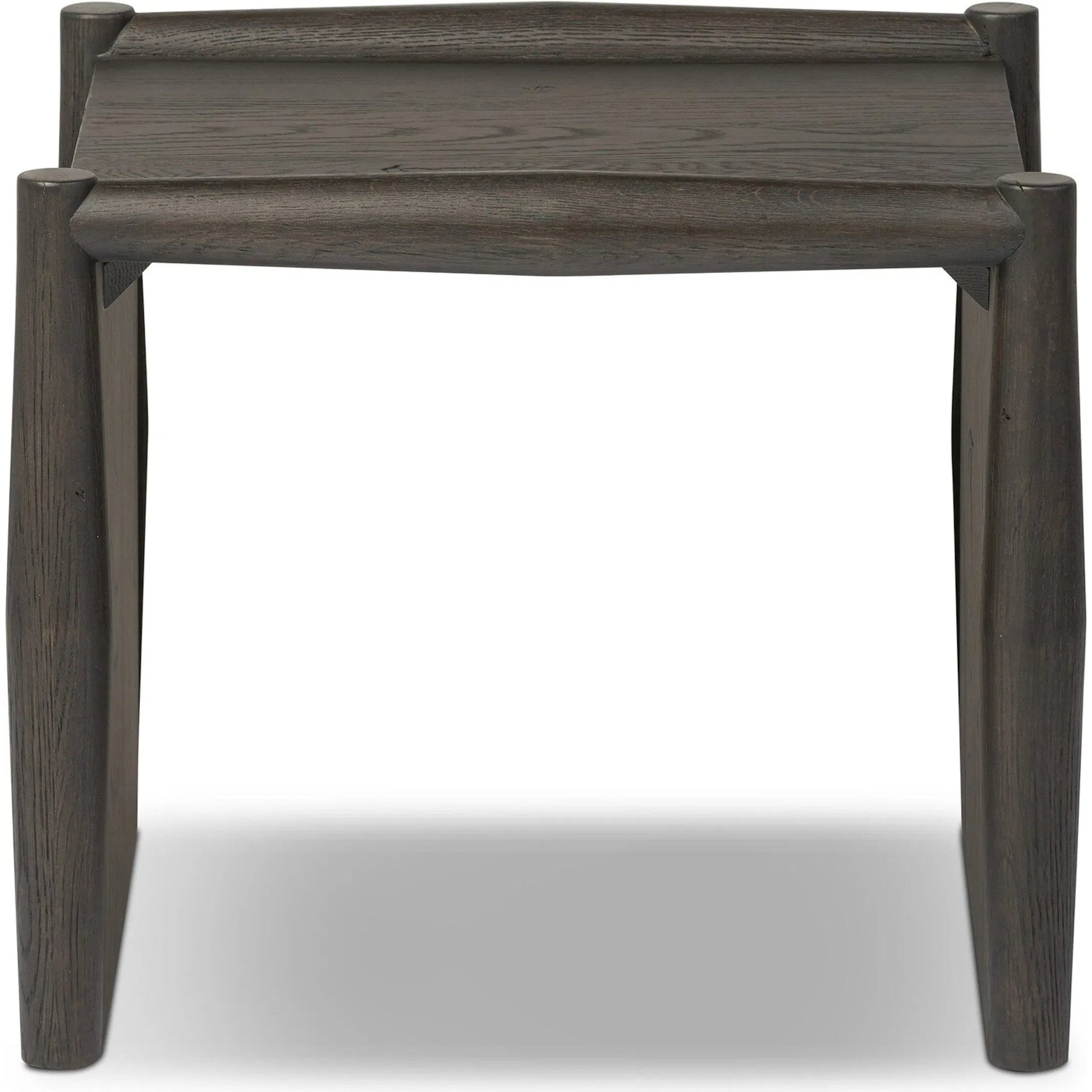 Glenview End Table by Four Hands in weathered oak. Made from unique in a modern style.