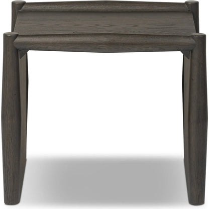 Glenview End Table by Four Hands in weathered oak. Made from unique in a modern style.