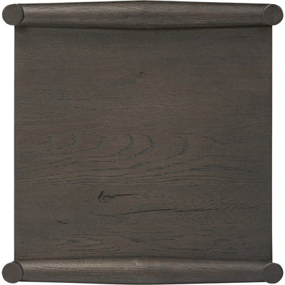 Glenview End Table by Four Hands in weathered oak. Made from unique in a modern style.