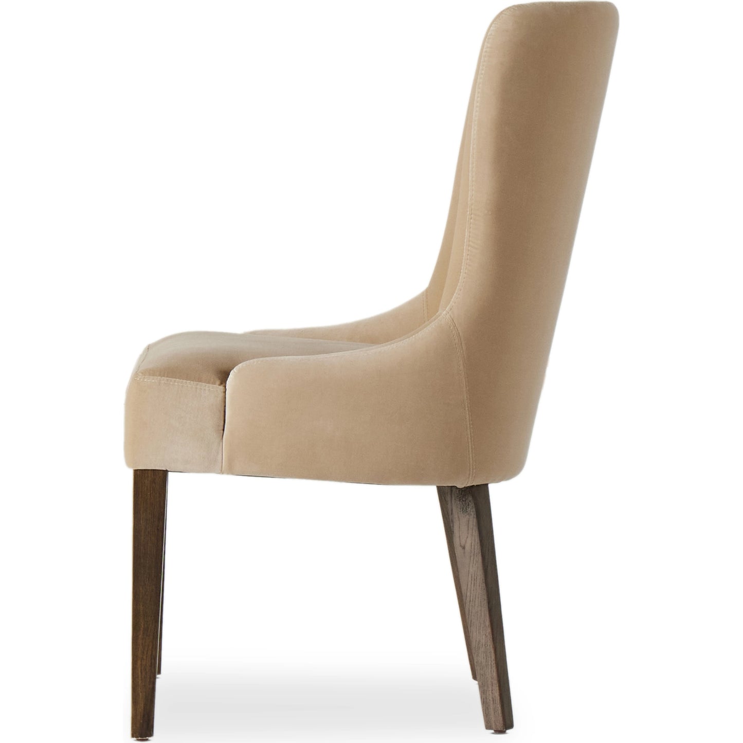 003 SI-2001240 | Additional Silo | Edward Dining Chair by Four Hands in surrey taupe. Made from 76.8% cotton, 23.2% polyester, solid nettlewood, 100% polyester in a modern style.