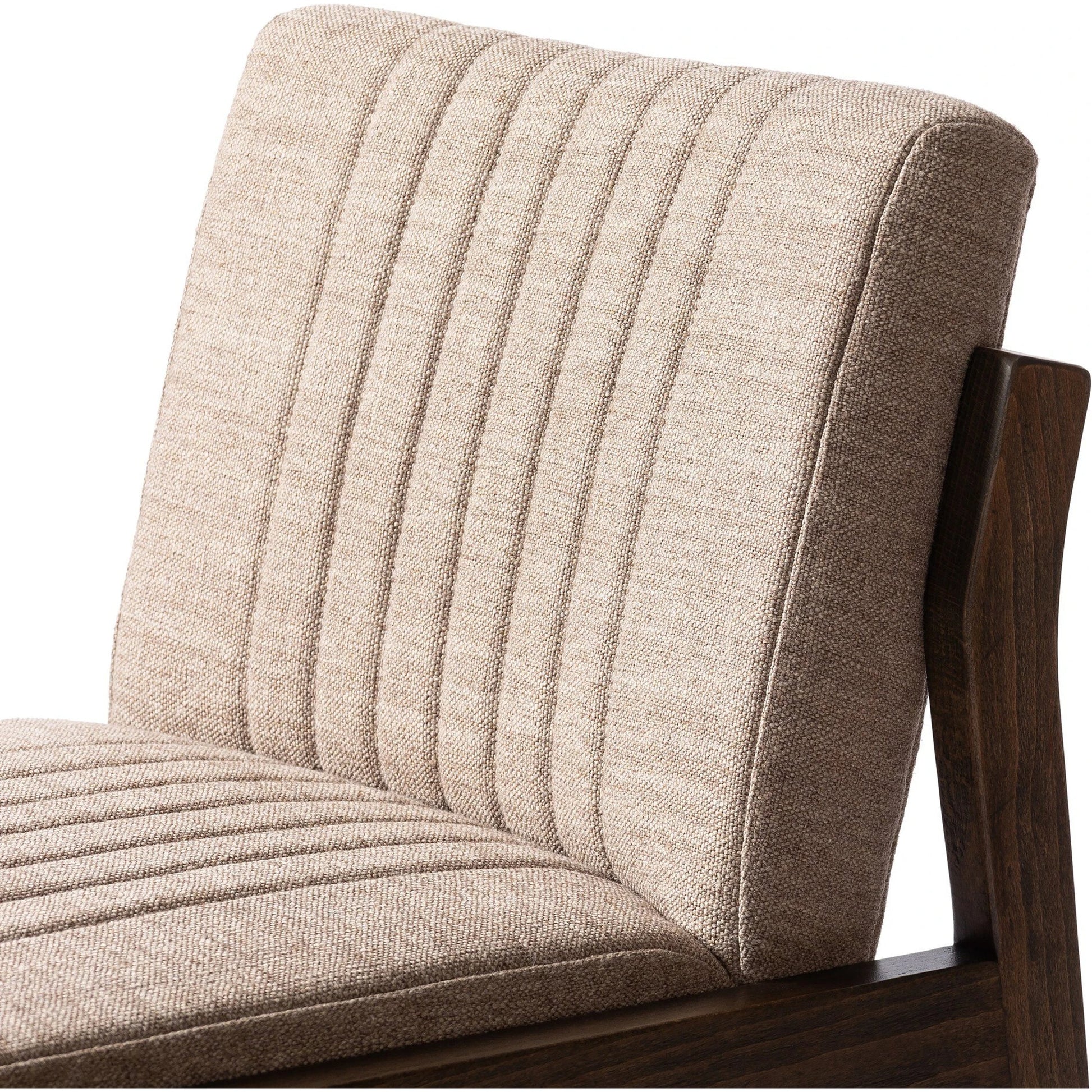 Alice Counter Stool by Four Hands in chestnut. Made from top grain leather, solid beech, 100% polyester in a modern style.