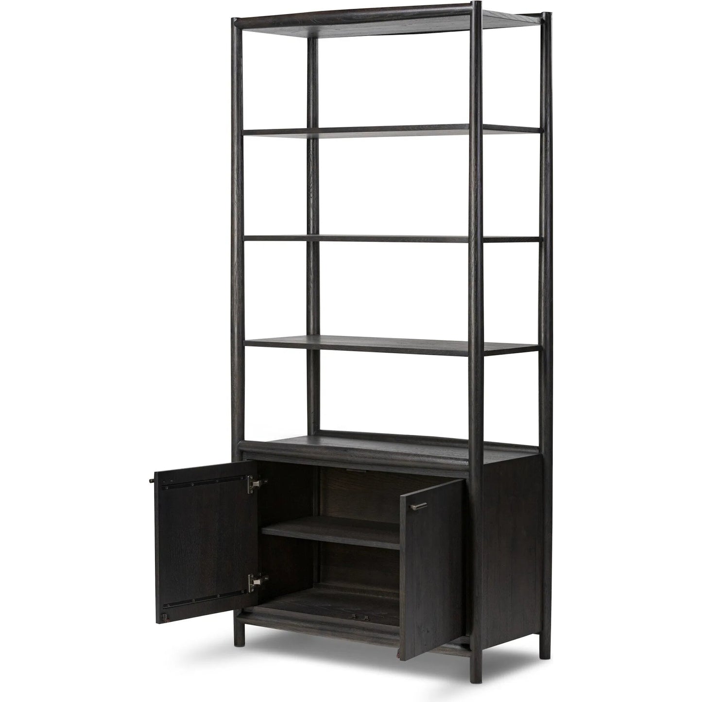 033 SI-2535004 | Additional Silo | Glenview Bookcase by Four Hands in weathered oak. Made from unique in a modern style.