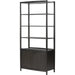 Glenview Bookcase by Four Hands in weathered oak. Made from unique in a modern style.