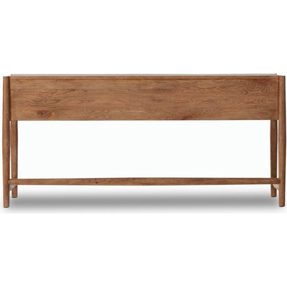 Glenview Desk by Four Hands in weathered oak. Made from solid oak, thick oak veneer in a modern style.