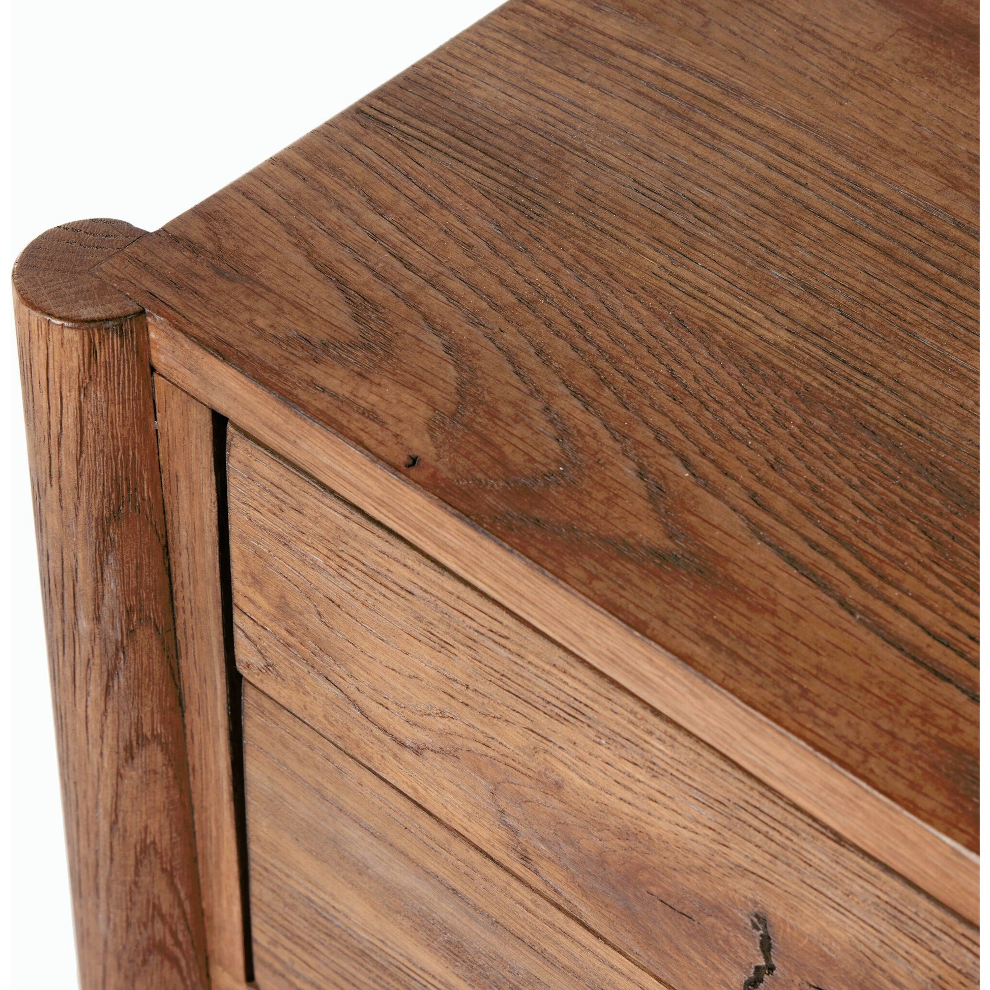 Glenview Desk by Four Hands in weathered oak. Made from solid oak, thick oak veneer in a modern style.