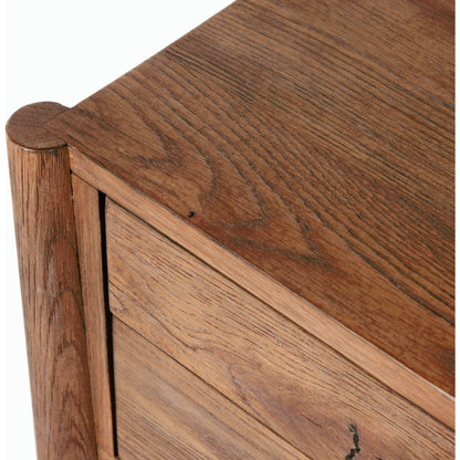 Glenview Desk by Four Hands in weathered oak. Made from solid oak, thick oak veneer in a modern style.