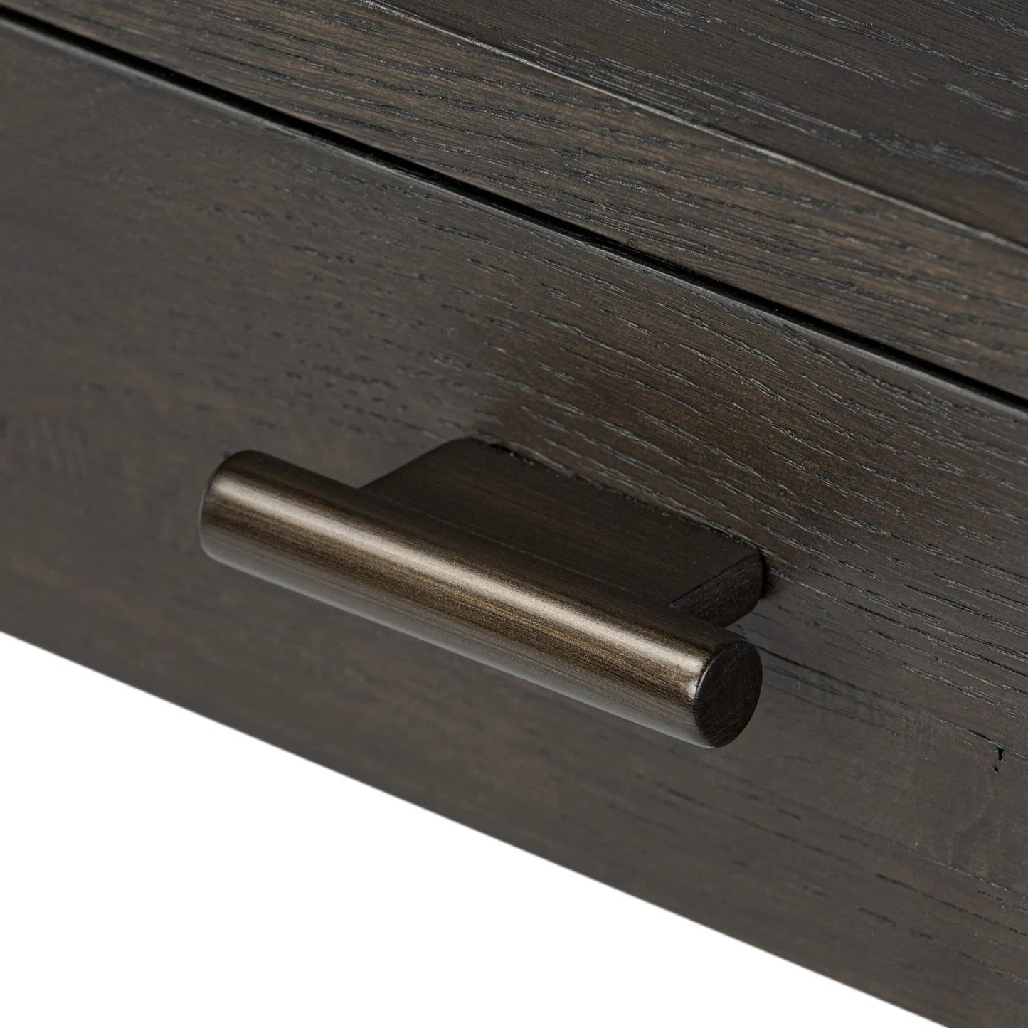 041 SI-2535007 | Closeup | Glenview Desk by Four Hands in weathered oak. Made from unique in a modern style.