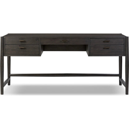 Glenview Desk by Four Hands in weathered oak. Made from unique in a modern style.