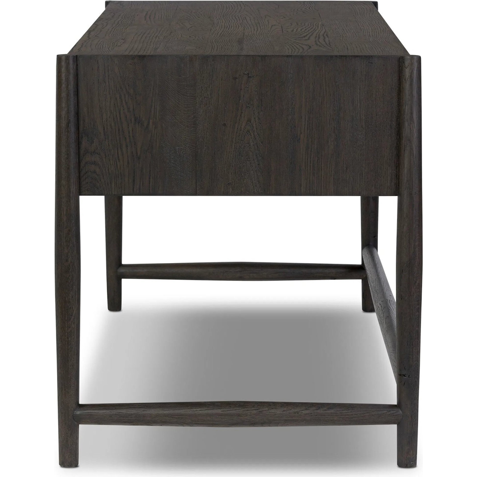 Glenview Desk by Four Hands in weathered oak. Made from unique in a modern style.