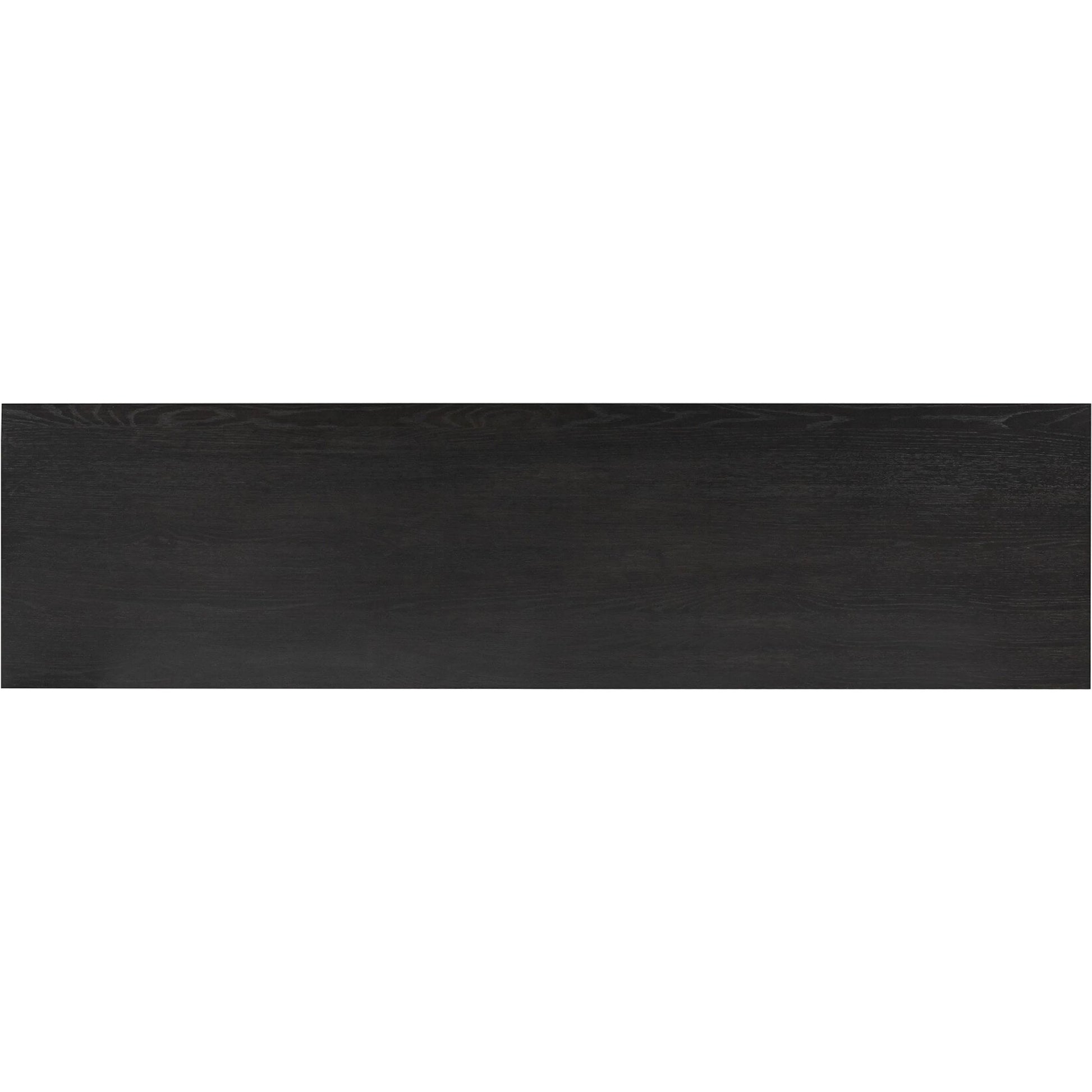 Roark 6 Drawer Dresser by Four Hands in ebony oak veneer. Made from oak veneer, solid oak in a traditional style.