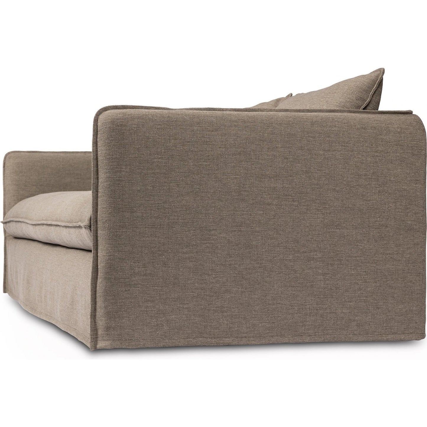 005 SI-2137166 | Closeup | Andre Outdoor Sofa by Four Hands. Made from 100% polypropylene, 100% polyester fiber in a modern style.