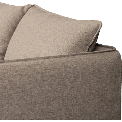 Andre Outdoor Sofa by Four Hands. Made from 100% polypropylene, 100% polyester fiber in a modern style.