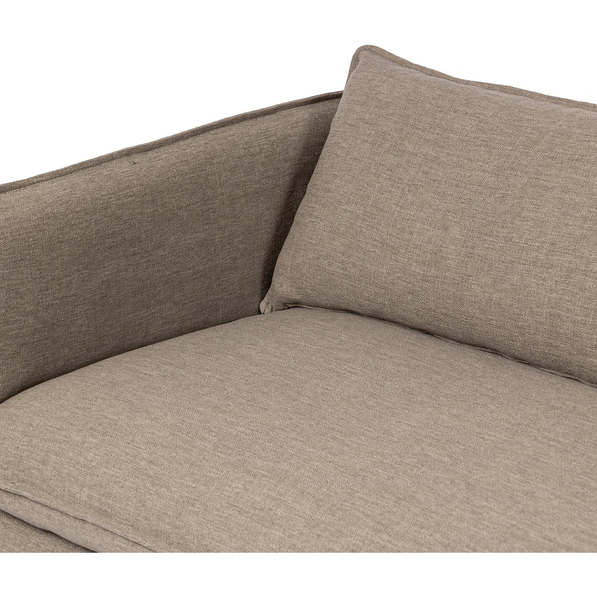 Andre Outdoor Sofa by Four Hands. Made from 100% polypropylene, 100% polyester fiber in a modern style.