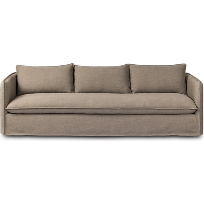 Andre Outdoor Sofa by Four Hands. Made from 100% polypropylene, 100% polyester fiber in a modern style.