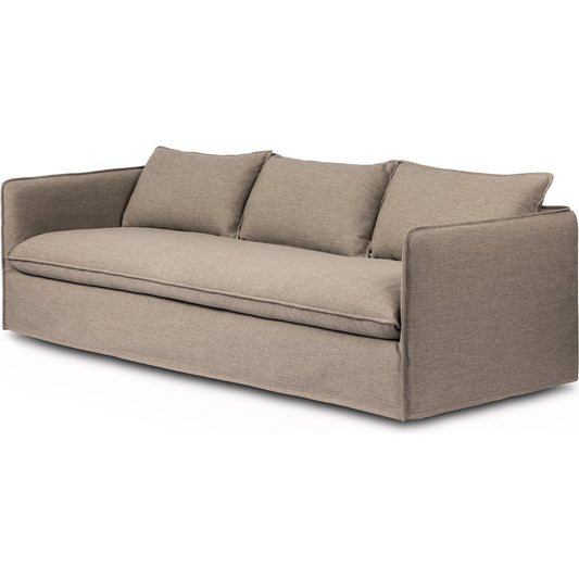Andre Outdoor Sofa by Four Hands. Made from 100% polypropylene, 100% polyester fiber in a modern style.